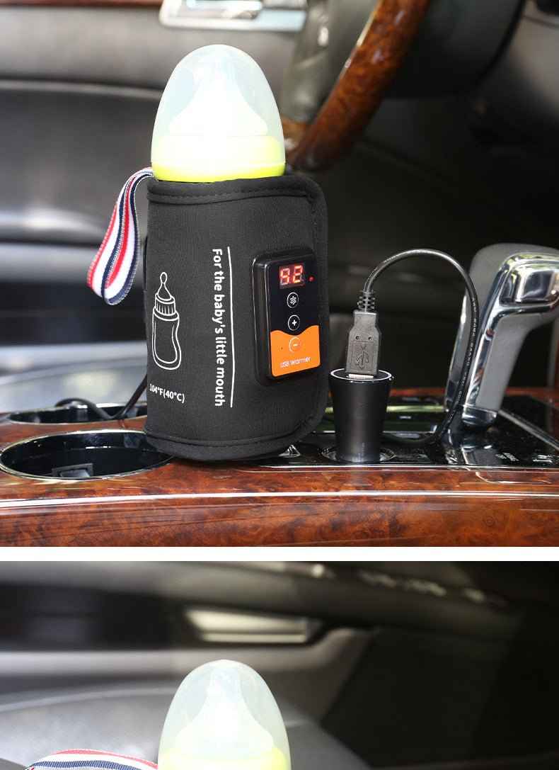 Adjustable Temperature USB Bottle Warmer