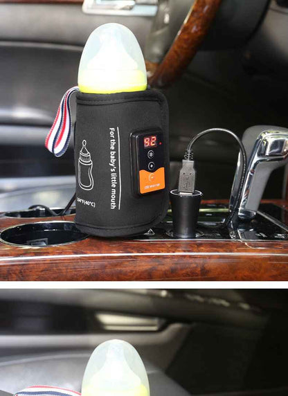 Adjustable Temperature USB Bottle Warmer