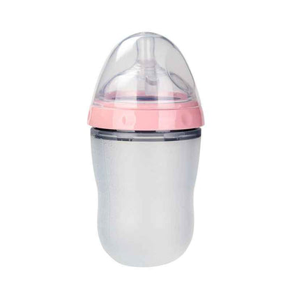 Soft Silicone Baby Bottle for Breast Milk