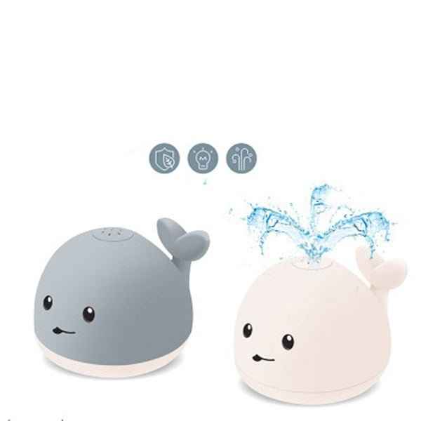 Whale Spray Bath Toy with LED Light &amp; Music