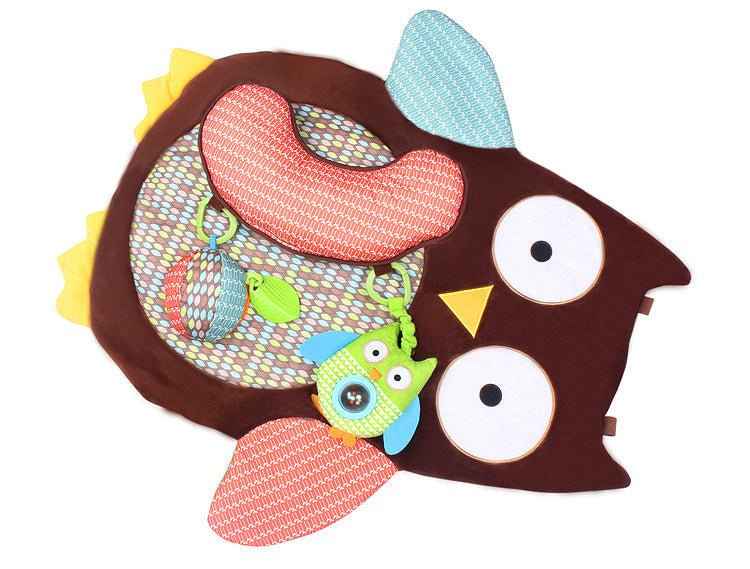 Owl Print Crawling Play Mat for Babies