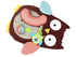 Owl Print Crawling Play Mat for Babies