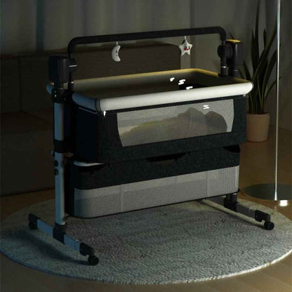 Foldable Bedside Bassinet Bed for Newborns