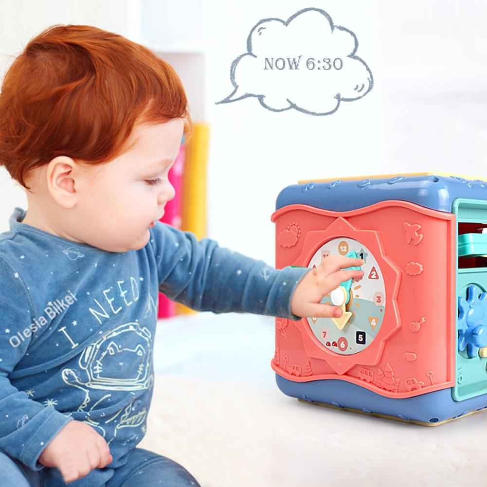 Hexahedron Activity Cube Educational Toy