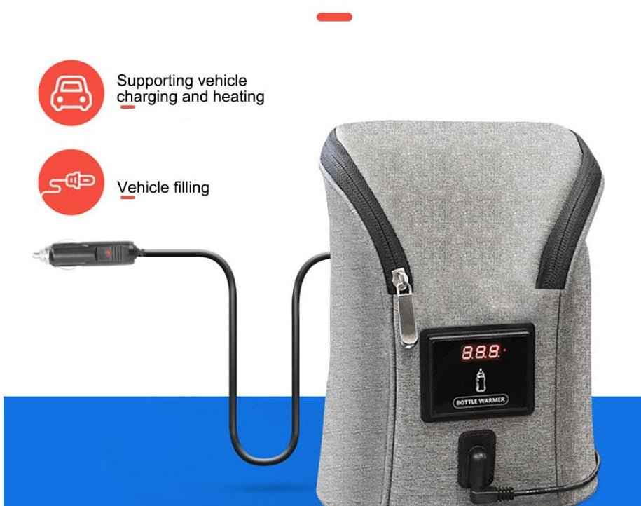 Car USB Travel Bottle Warmer for Breast Milk