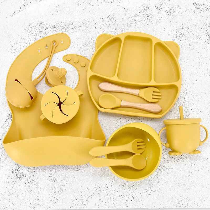 Silicone Divided Dinner Plate for Infants