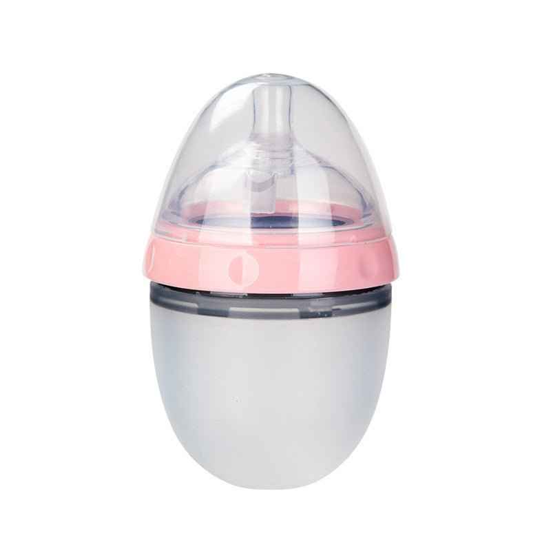 Soft Silicone Baby Bottle for Breast Milk