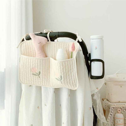 Bedside Hanging Storage Bag for Bottles &amp; Diapers