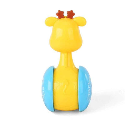 Giraffe Roly-Poly Rattle Toy for Babies