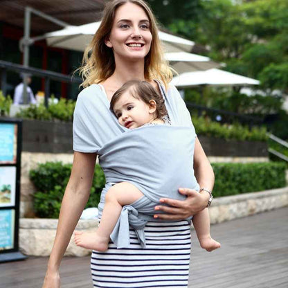 Solid Color Baby Sling Carrier