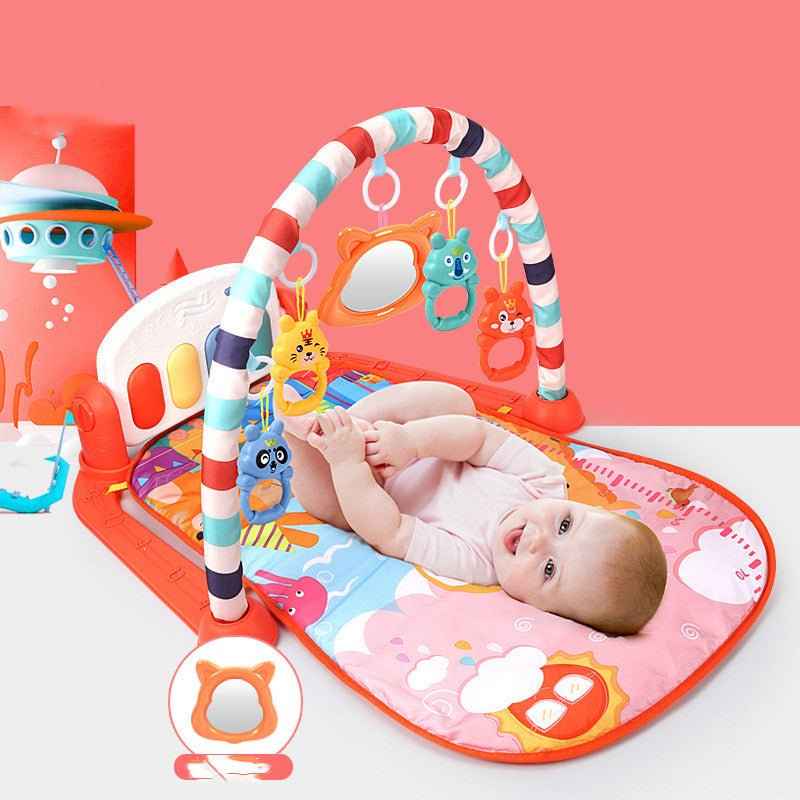 Baby Piano Gym with Kick &amp; Play Fitness Rack