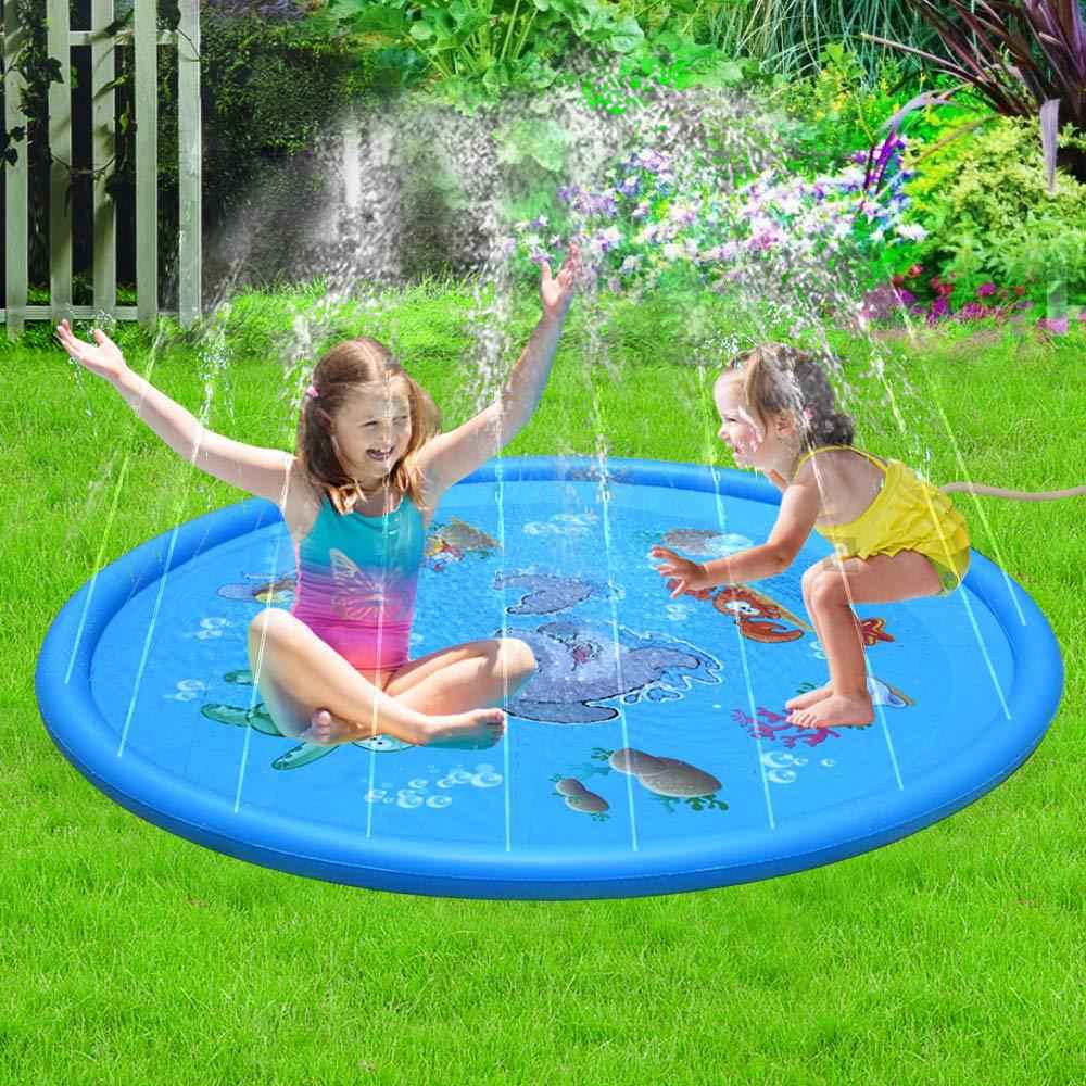 Water Spray Splash Pad Play Mat for Kids
