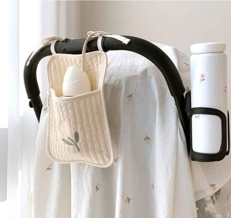Bedside Hanging Storage Bag for Bottles &amp; Diapers