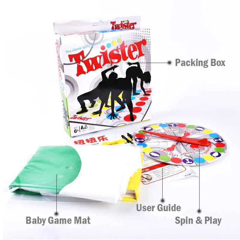 Interactive Twister Play Mat for Family Fun