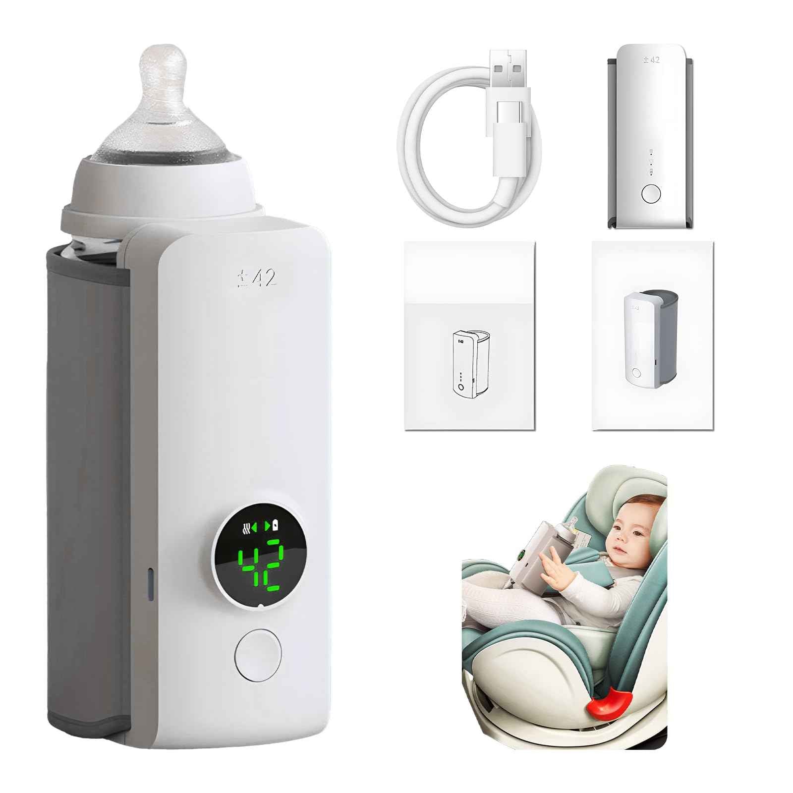 Rechargeable Wireless Bottle Warmer Insulation Sleeve