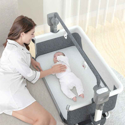 Foldable Bedside Bassinet Bed for Newborns