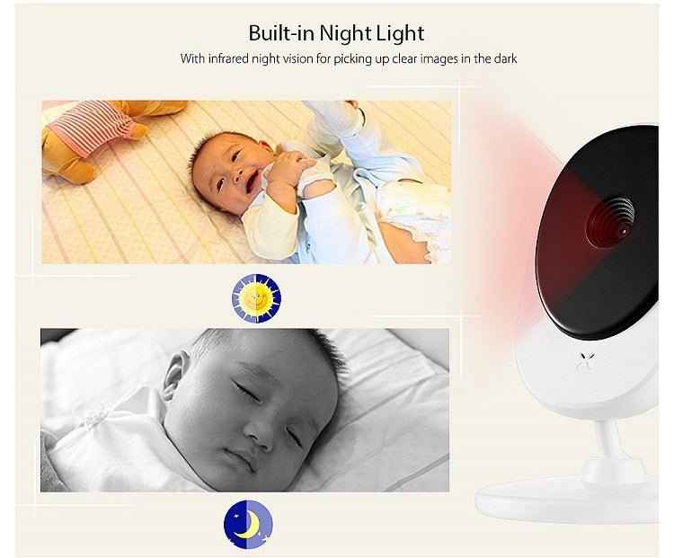 Baby Sleep Monitor with Two-Way Intercom