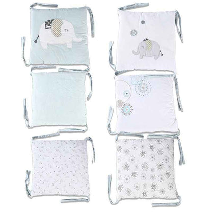 Elephant Print Crib Bedding Set