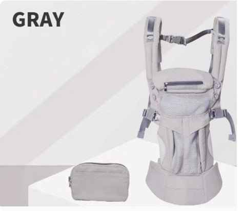 Baby Carrier with Ergonomic Hip Seat