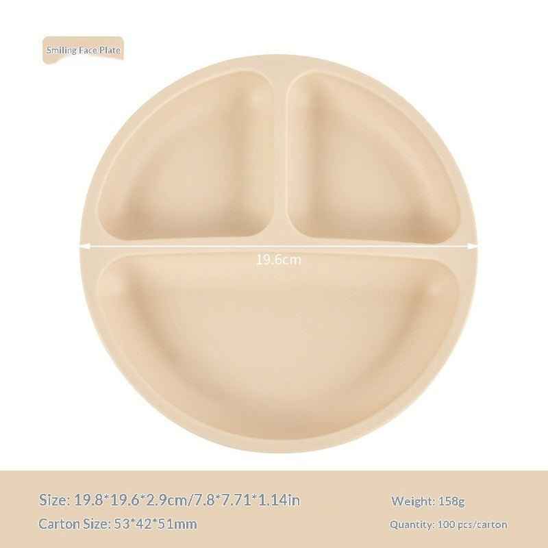Silicone Divided Feeding Tray for Babies