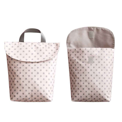 Cute Print Diaper Storage Bag with Size Options