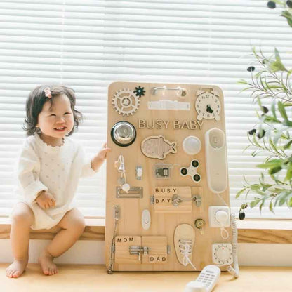 DIY Sensory Learning Blocks for Babies | Wooden Toy Set
