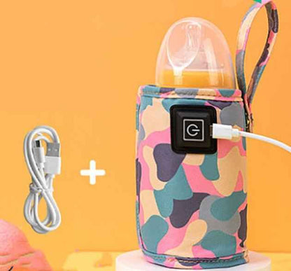 Compact Outdoor Milk Bottle Warmer for Kids