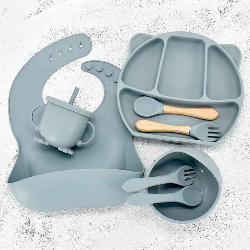 Silicone Divided Dinner Plate for Infants
