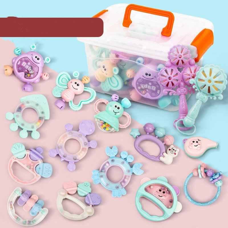 Sensory Toolbox Rattle Toy Set for Infants