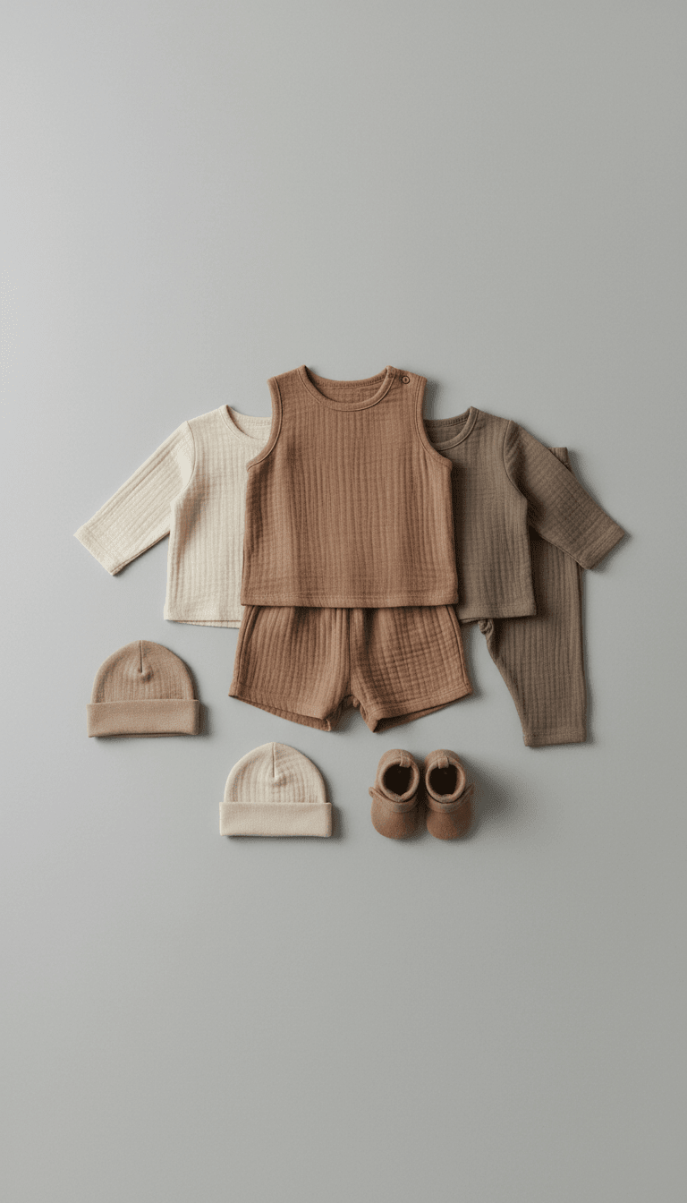 Clay Baby Romper – Soft Cotton Outfit for Babi - The Happy Baby Store