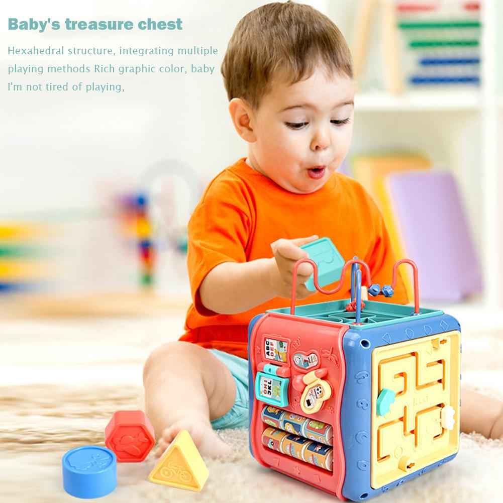 Hexahedron Activity Cube Educational Toy