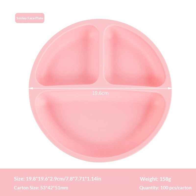 Silicone Divided Feeding Tray for Babies