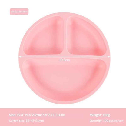 Silicone Divided Feeding Tray for Babies