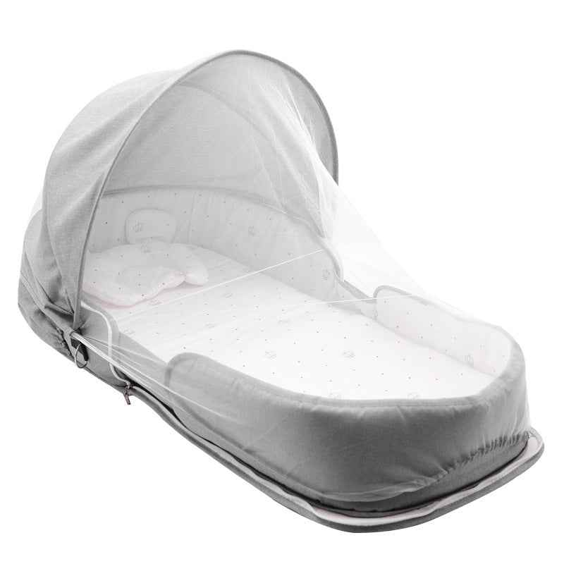 Portable Folding Co-Sleeper Bed for Newborns