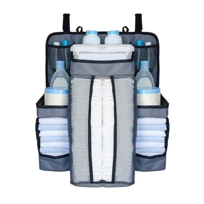 Baby Diaper Organizer for Crib &amp; Nursery
