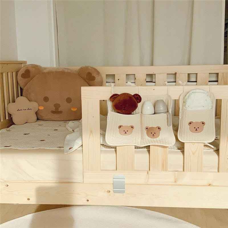 Bedside Hanging Storage Bag for Bottles &amp; Diapers