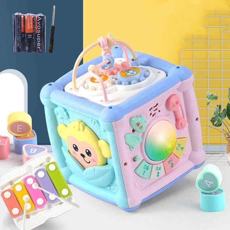 Multi-Activity Cube Toy with Music