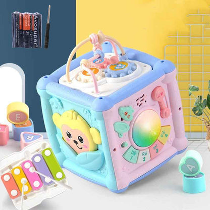 Multi-Activity Cube Toy with Music