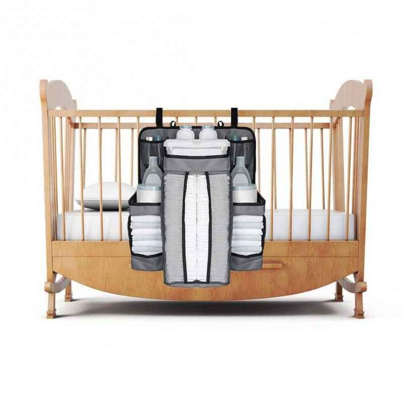 Baby Diaper Organizer for Crib &amp; Nursery
