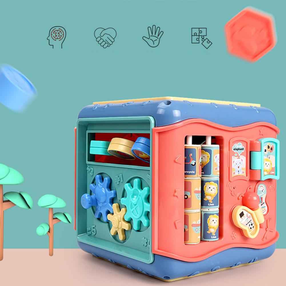 Hexahedron Activity Cube Educational Toy