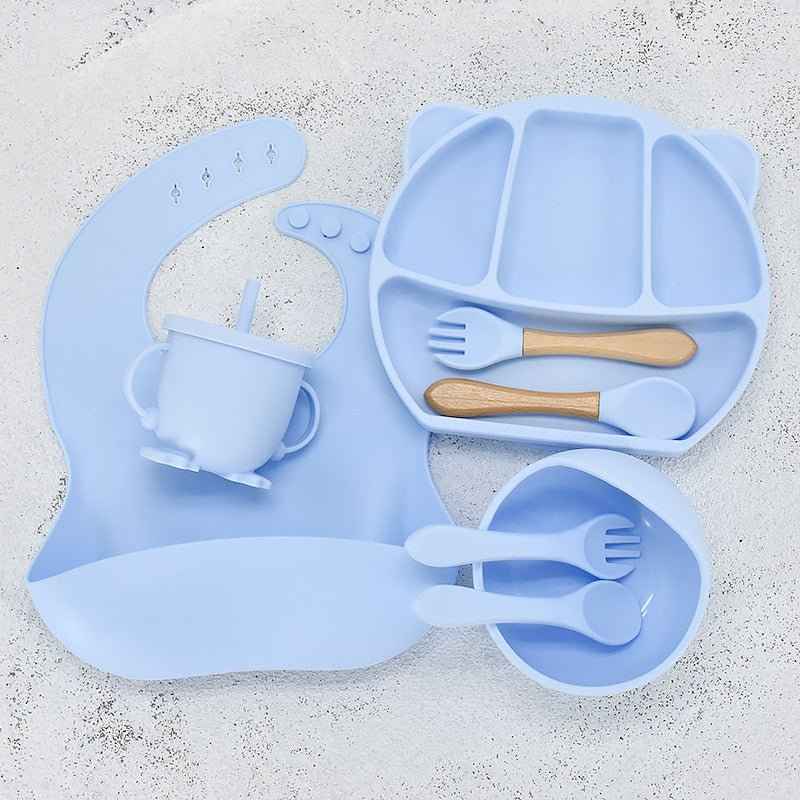Silicone Divided Dinner Plate for Infants