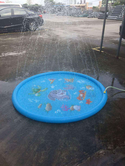 Water Spray Splash Pad Play Mat for Kids
