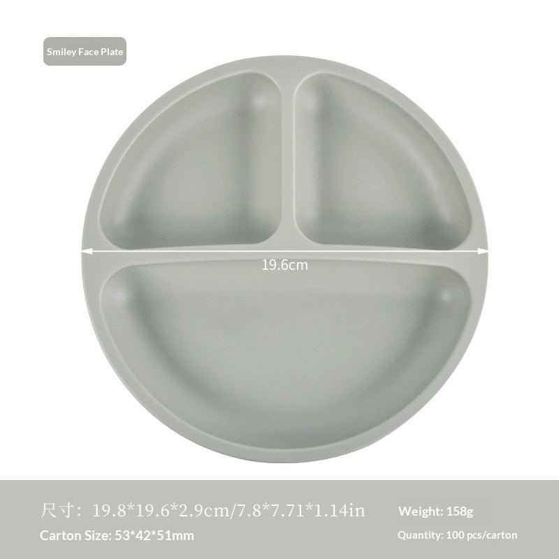 Silicone Divided Feeding Tray for Babies