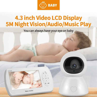 4.3 Inch 1080P HD Baby Monitor