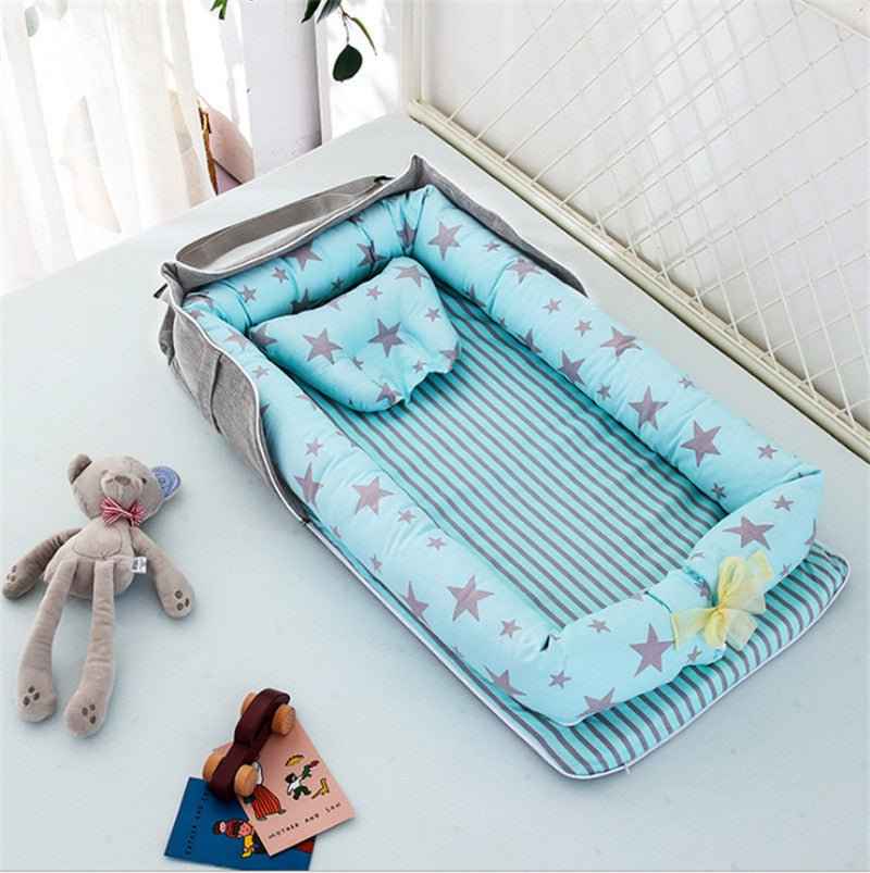 Anti-Startle Newborn Bassinet Bed