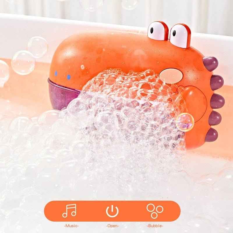 Bubble Machine Bath Toy with Music for Babies