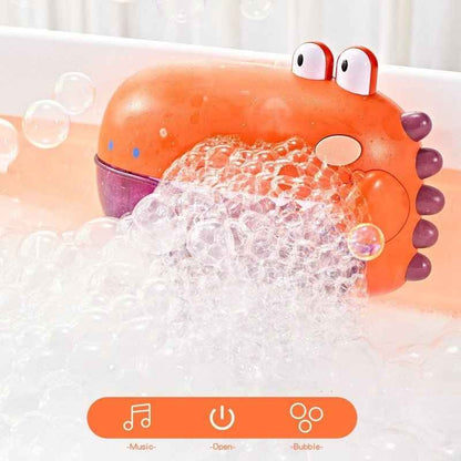 Bubble Machine Bath Toy with Music for Babies
