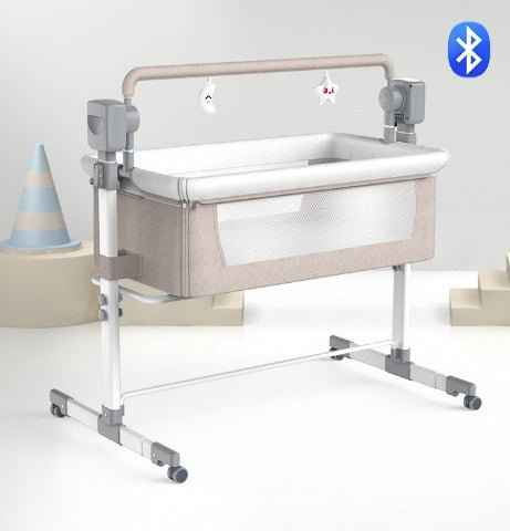 Foldable Bedside Bassinet Bed for Newborns