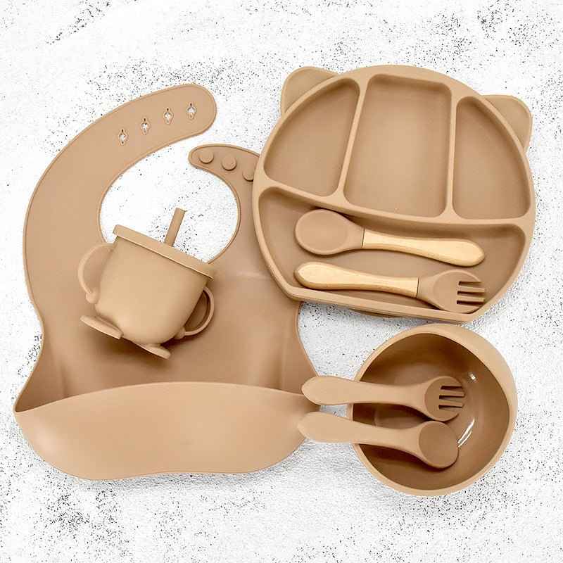 Silicone Divided Dinner Plate for Infants