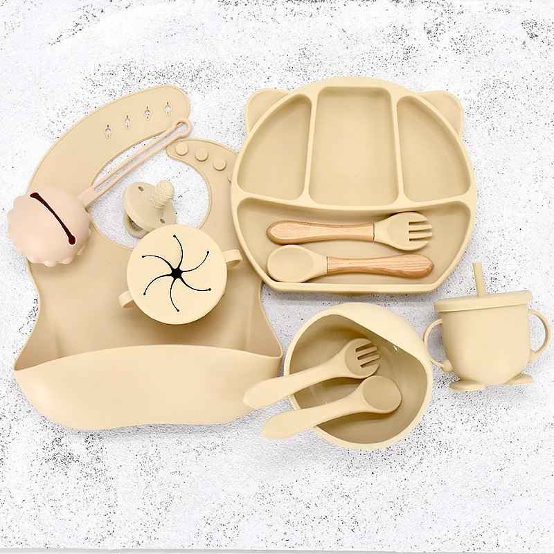 Silicone Divided Dinner Plate for Infants